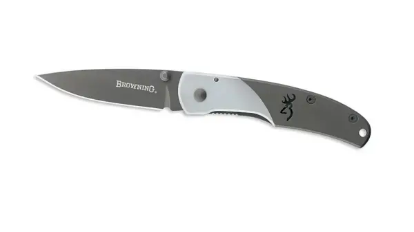 04083t browning 560b medium mountain ti folding knife gray handle gray blade 322560 main