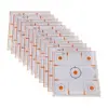 04813 1 ez aim 15333 100 sight in shooting target grid self adhesive paper target 12 x 12 av 2