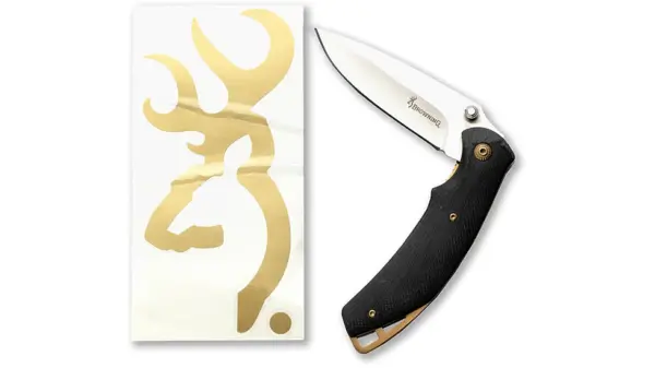 48015 browning knife decal combo gold 322386