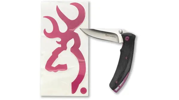 48025 browning knife decal combo pink 322399