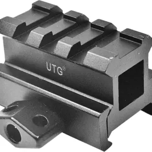 52651 1 leaper utg 0 83in high 3 slot medium profile compact riser mount mnt rs08s3