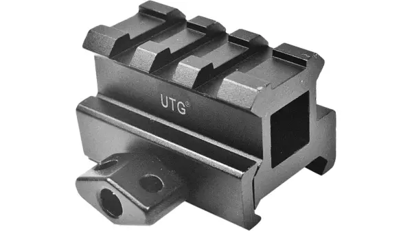 52651 1 leaper utg 0 83in high 3 slot medium profile compact riser mount mnt rs08s3