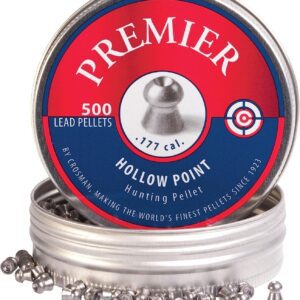 CROSMAN 500 Count HOLLOW POINT Pellets Premier 4.5mm .177 Caliber Pellets