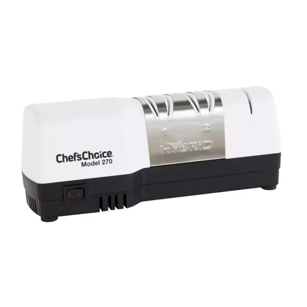 ChefsChoice Model 270 Diamond Hone Hybrid Knife Sharpener 3 Stage in Gray