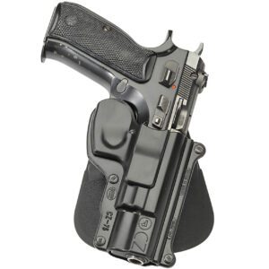Fobus Holster CZ 7575BD75D Compact Right Hand Paddle Attachment Polymer Black