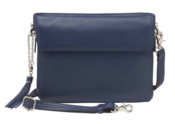 GTMs concealed carry clutch handbag indigo gtm 22 webp