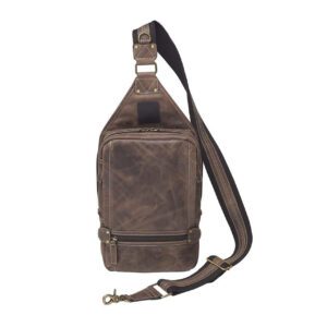 Gun Toten Mamas Slim Backpack Distressed Leather 1