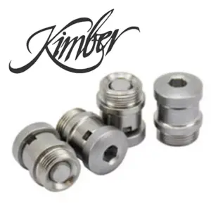 Kimber 1911 Grip Screws Bushings Set of 4 OEM Stainless Steel 4100090