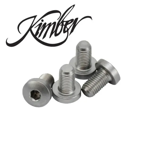 Kimber 1911 Hex Head Stainless Grip Screws Set of 4 4100260