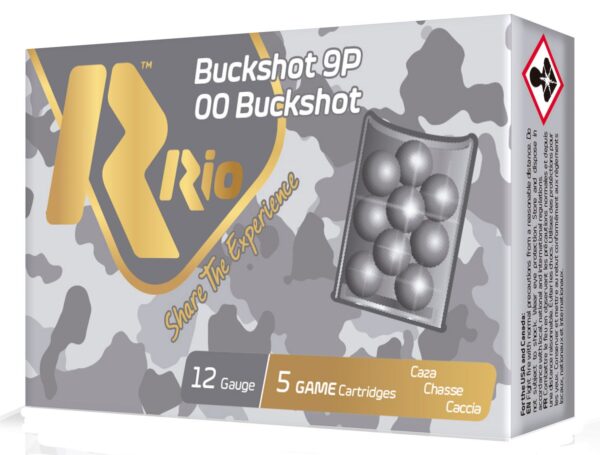 Rio Buckshot 12ga 2 3 4