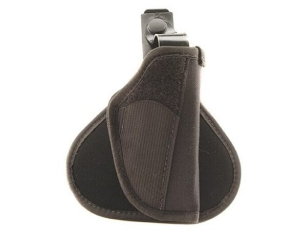 Uncle Mikes Paddle Holster 3 4 in Barrel Right Hand Medium Frame Semi Automatic Nylon Black 7801 1