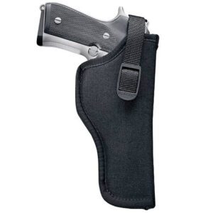 Uncle Mikes Sidekick Hip Holster 3 4 in Barrel Medium Frame Semi Autos Right Hand Nylon Black 8101 1