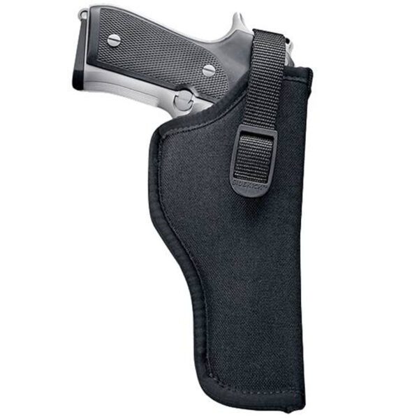 Uncle Mikes Sidekick Hip Holster 3 4 in Barrel Medium Frame Semi Autos Right Hand Nylon Black 8101 1