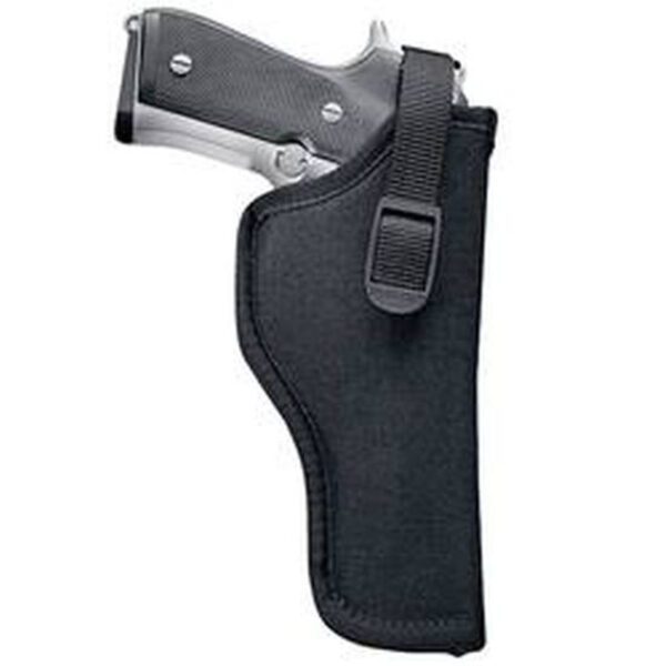 Uncle Mikes Sidekick Hip Holster 4.5 5 in Barrel Large Frame Semi Autos Right Hand Nylon Black 81051