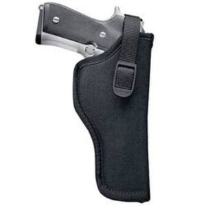 Uncle Mikes Sidekick Hip Holster 7 8.5 in Barrel Medium Large Double Action Revolvers Right Hand Nylon Black 81041