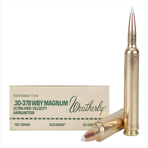 Weatherby Select Plus 30 378 Weatherby Magnum 180 Grain 3