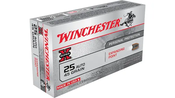 Winchester 25 Auto Expanding Point