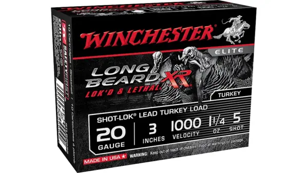 Winchester Shok Lok Lead Turkey Load 1000fsp