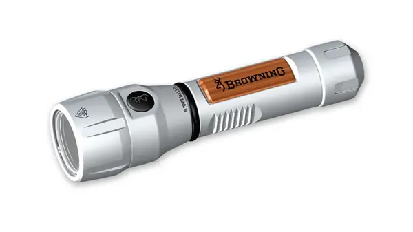opplanet browning hi power gun finish matte silver walnut 5303 mid 3715303 l flashlight