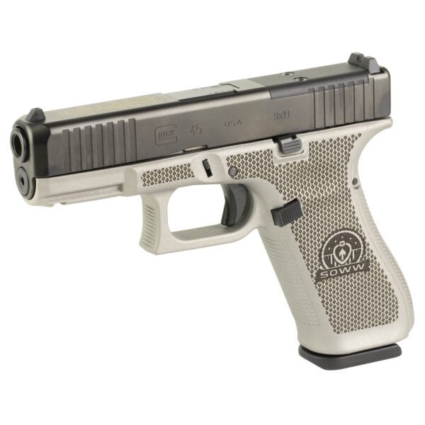 Glock 45 MOS SOWW 9mm 171 Titanium Cerakote TALO Edition 3 1