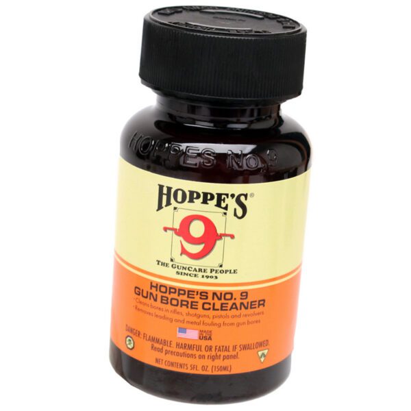 Hoppes No. 9 Gun Bore Solvent Cleaner 2 oz. Bottle