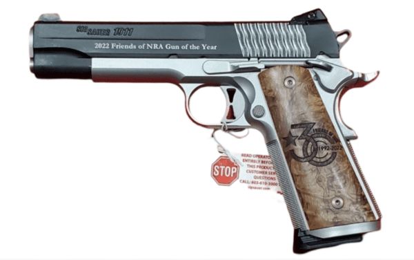 Sig Sauer 1911 STX .45 2022 NRA Gun of the Year 2