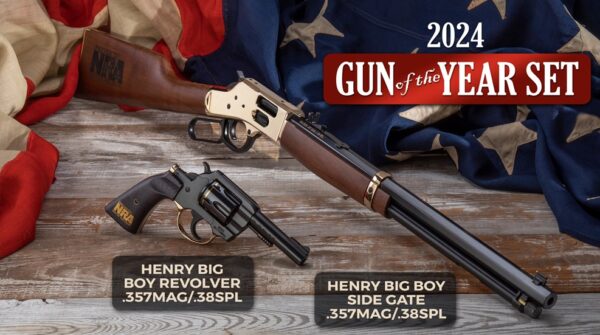 2024 NRA Gun Of The Year Henry 357 38 Set Revolver Rifle 1