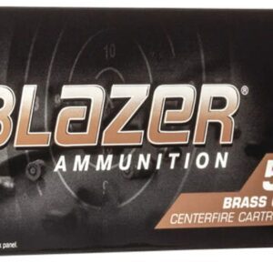 CCI Blazer Brass 357 Remington Mag Ammo Jacketed Hollow Point 50rd box 5207 Brass Casin