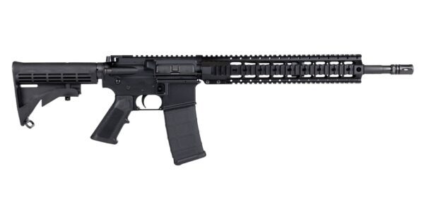 DPMS 16 in 5.56 13.5 in Quad Rail Rifle 1