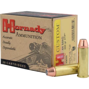 Hornady Custom 44 Rem Mag 300 Grain XTP