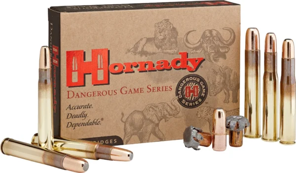 Hornady Dangerous Game 375 HH Mag 300 Grain DGX Bonded