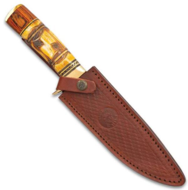 Timber Rattler Nairobi Hunter Knife w Sheath 1