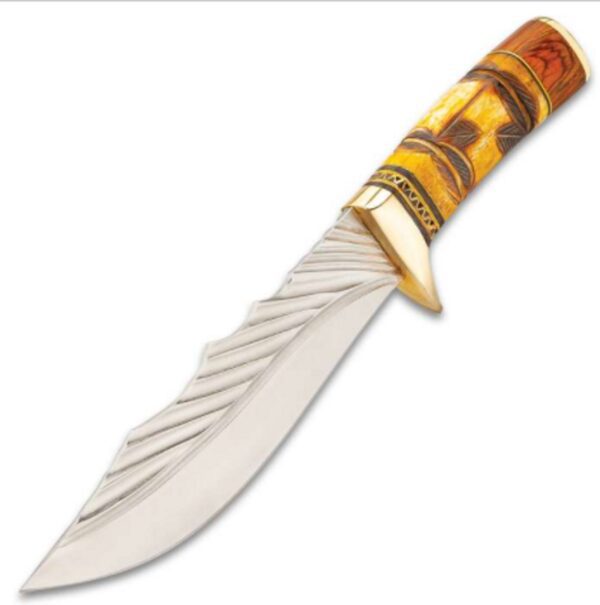 Timber Rattler Nairobi Hunter Knife w Sheath 2