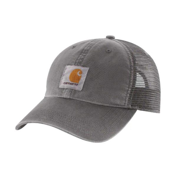 Carhartt Buffalo Cap Mens One Size Cotton Polyester Gravel 1