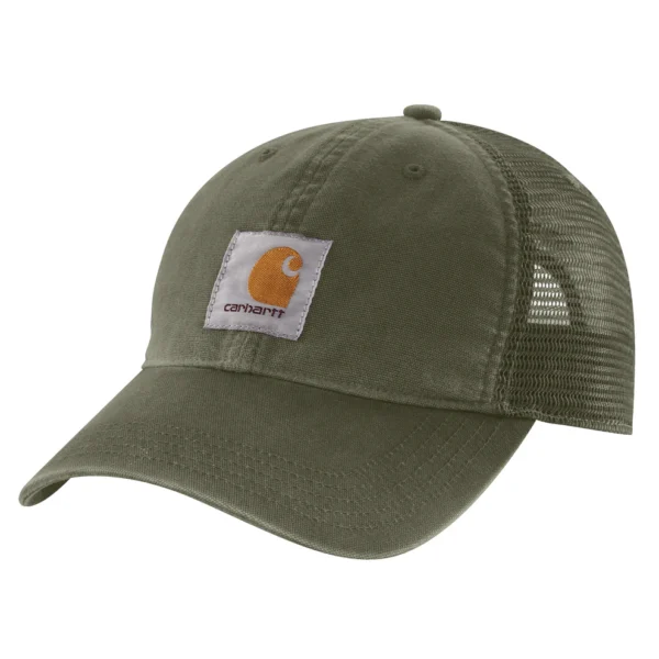 Carhartt® Mens Canvas Mesh Back Cap Camo 2