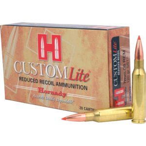 Hornady Custom Lite 7mm 08 Remington Ammo 120 Grain