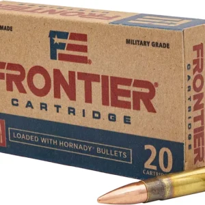 opplanet hornady frontier rifle ammo 300 aac blackout full metal jacket 125 grain 20 rounds box fr400 main