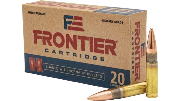 opplanet hornady frontier rifle ammo 300 aac blackout full metal jacket 125 grain 20 rounds box fr400 main