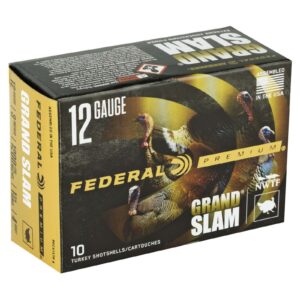 Federal PFCX157F4 Premium Grand Slam 12 Gauge 3 in 1.75 oz 4 Shot 10 Round Box 1