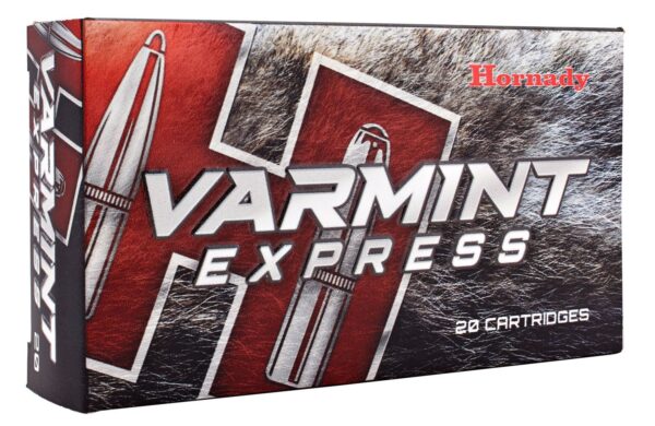 Hornady 8337 Varmint Express 22 250Rem 55gr Hornady V Max 20 Per Box 1