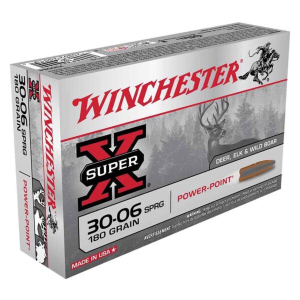 Winchester Super X 30 06Sprg 180gr Power Point