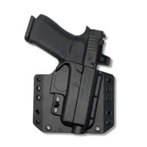 Bravo Concealment Glock 43X MOS OWB Black Concealment Holster BC10 1028 1