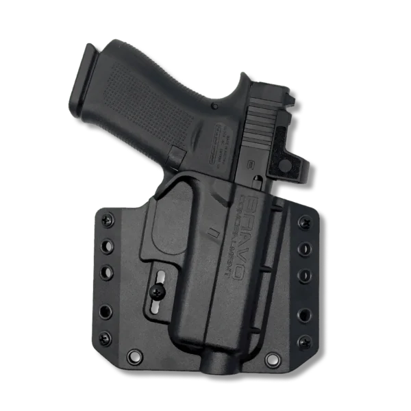 Bravo Concealment Glock 43X MOS OWB Black Concealment Holster BC10 1028 1