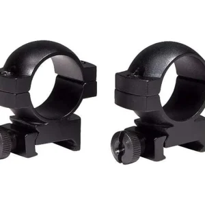 opplanet vortex 1 inch rifle scope rings medium picatinny weaver mount set of 2 black ring m main2173