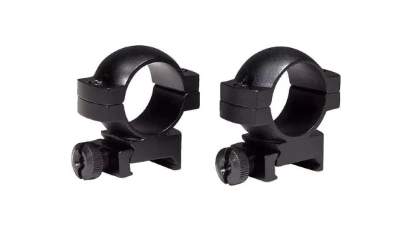 opplanet vortex 1 inch rifle scope rings medium picatinny weaver mount set of 2 black ring m main2173