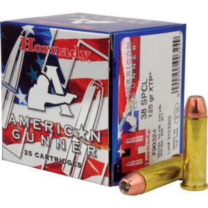 Hornady American Gunner .38 Special Ammunition 25 Rounds XTP HP 125 Grain
