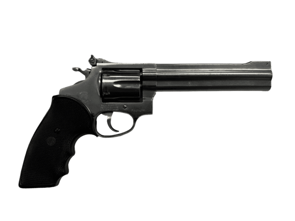 Rossi Revolver 971 357 Mag 6in 6rd Black Rubber Grip Blue 1