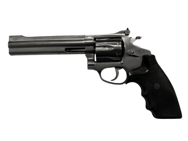 Rossi Revolver 971 357 Mag 6in 6rd Black Rubber Grip Blue 2 1