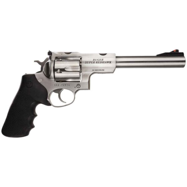 Ruger Super Redhawk 44 Magnum 7.5in Stainless Revolver 6 Rounds 1