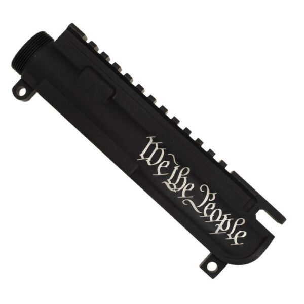 AR 15 Laser Engraved Stripped Upper Receiver We The People